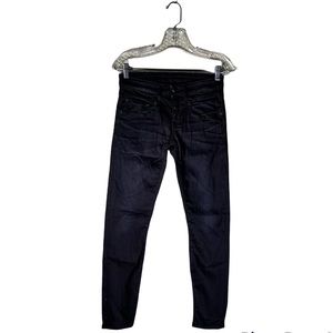 R13 Boy Skinny Black Jeans Stretch Denim Made In Italy